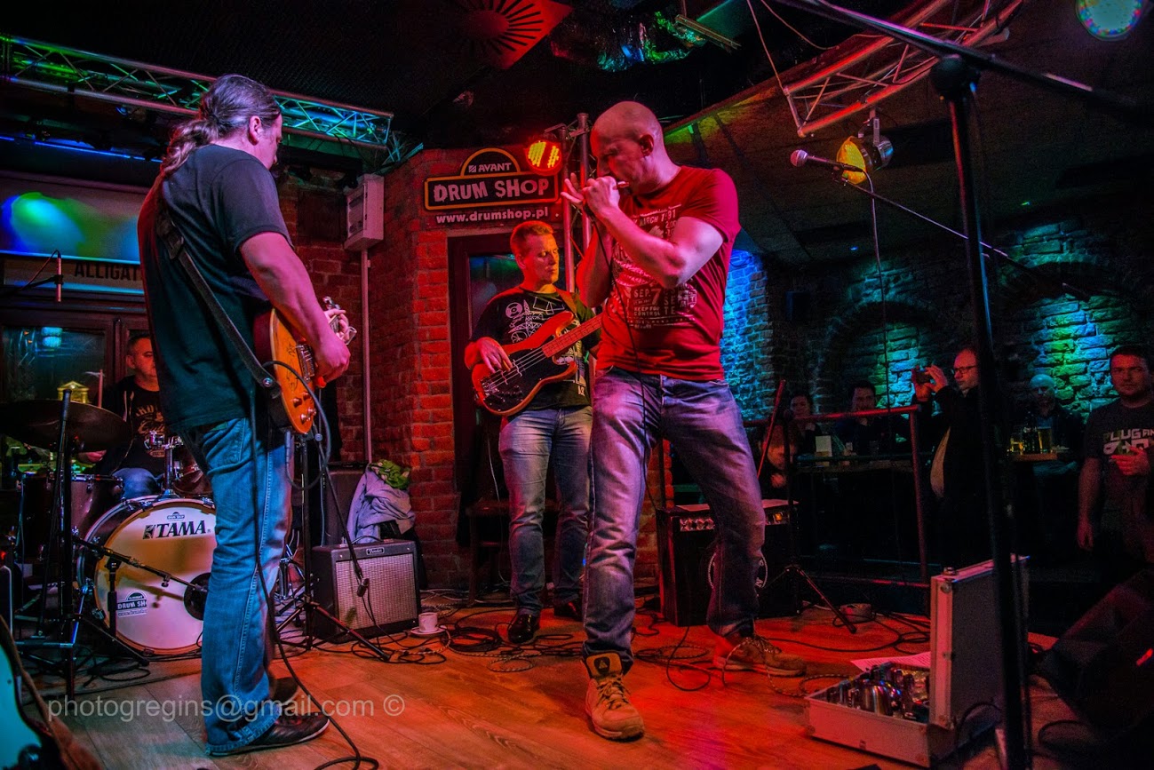 Zespół Blueska / klub Alligator Poznań