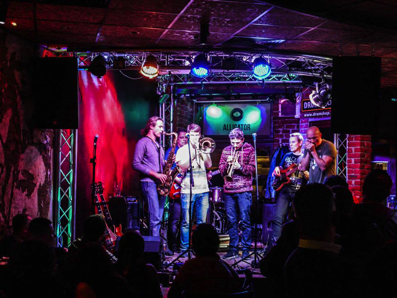 Zespół Blueska / klub Alligator Poznań
